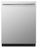 LG STUDIO 24 INCH BUILT-IN DISHWASHER WITH STEAM WASH TRUESTEAM TECHNOLOGY QUADWASH PRINTPROOF FINISH IN PRINTPROOF STAINLESS STEEL 