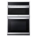 29-3/4 x 23-3/8 in. 6.4 cu. ft. 40A Drop Down Combo Oven in Stainless Steel