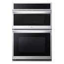 LG Stainless Steel 29-3/4 x 23-3/8 in. 6.4 cu. ft. 40A Drop Down Combo Oven 