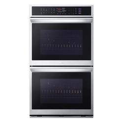 29-3/4 x 23-3/8 in. 50A 9.4 cu. ft. Drop Down Wall Mount Double Oven in PrintProof&trade; Stainless Steel