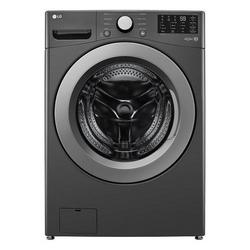 27 in. 5.0 cu. ft. Electric Front Load Washer in Black