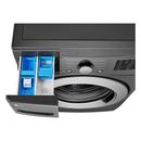 LG Black 27 x 39 x 33-1/8 in. 5.0 cu. ft. 10A Electric Front Load Washer 