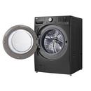 LG Black 27 x 39 x 33-1/8 in. 5.0 cu. ft. 10A Electric Front Load Washer 