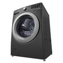 LG Black 27 x 39 x 33-1/8 in. 5.0 cu. ft. 10A Electric Front Load Washer 