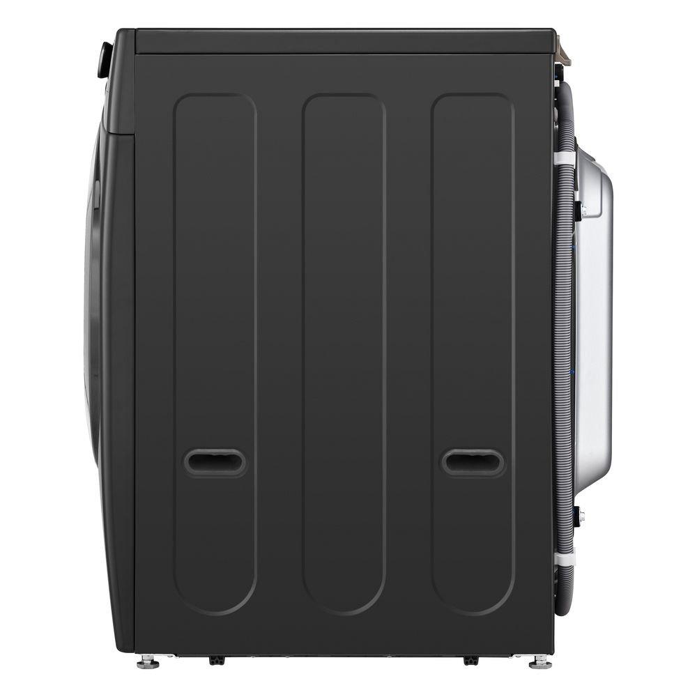 LG Black 27 x 39 x 33-1/8 in. 5.0 cu. ft. 10A Electric Front Load Washer 
