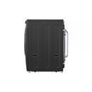 LG Black 27 x 39 x 33-1/8 in. 5.0 cu. ft. 10A Electric Front Load Washer 