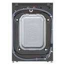 LG Black 27 x 39 x 33-1/8 in. 5.0 cu. ft. 10A Electric Front Load Washer 