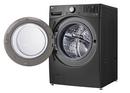 LG Black 27 x 39 x 33-1/8 in. 5.0 cu. ft. 10A Electric Front Load Washer 