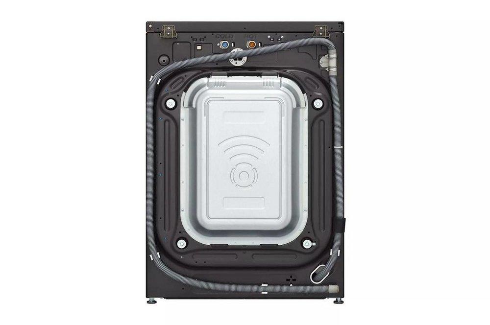 5.0 CU.FT. ULTRA LARGE CAPACITY FRONT LOAD WASHER TURBOWASH STEAM AND WI-FI CONNECTIVITY BLACK STEEL 