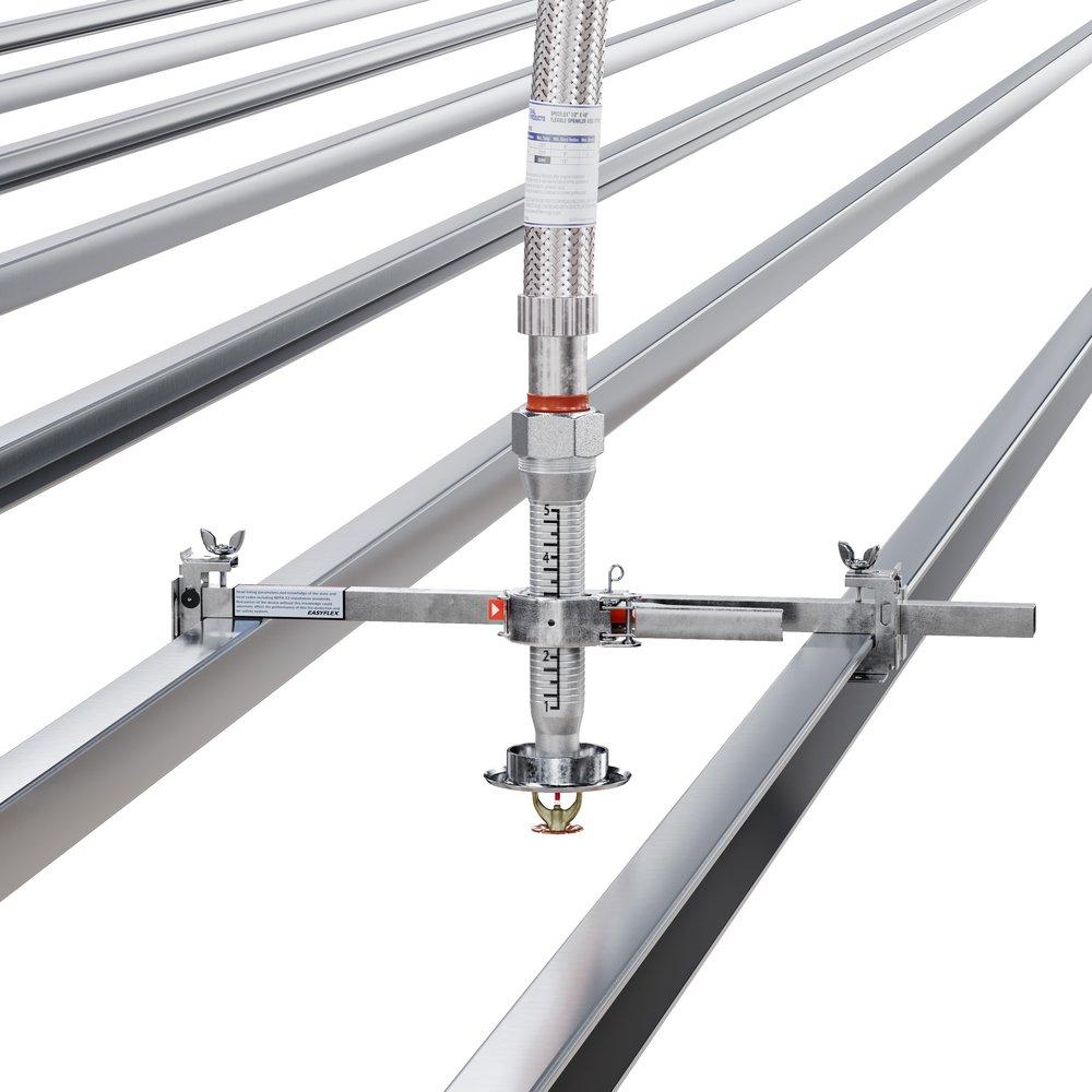 National Fire Products 1/2 in. SH Braided Flexible Sprinkler Drop 
