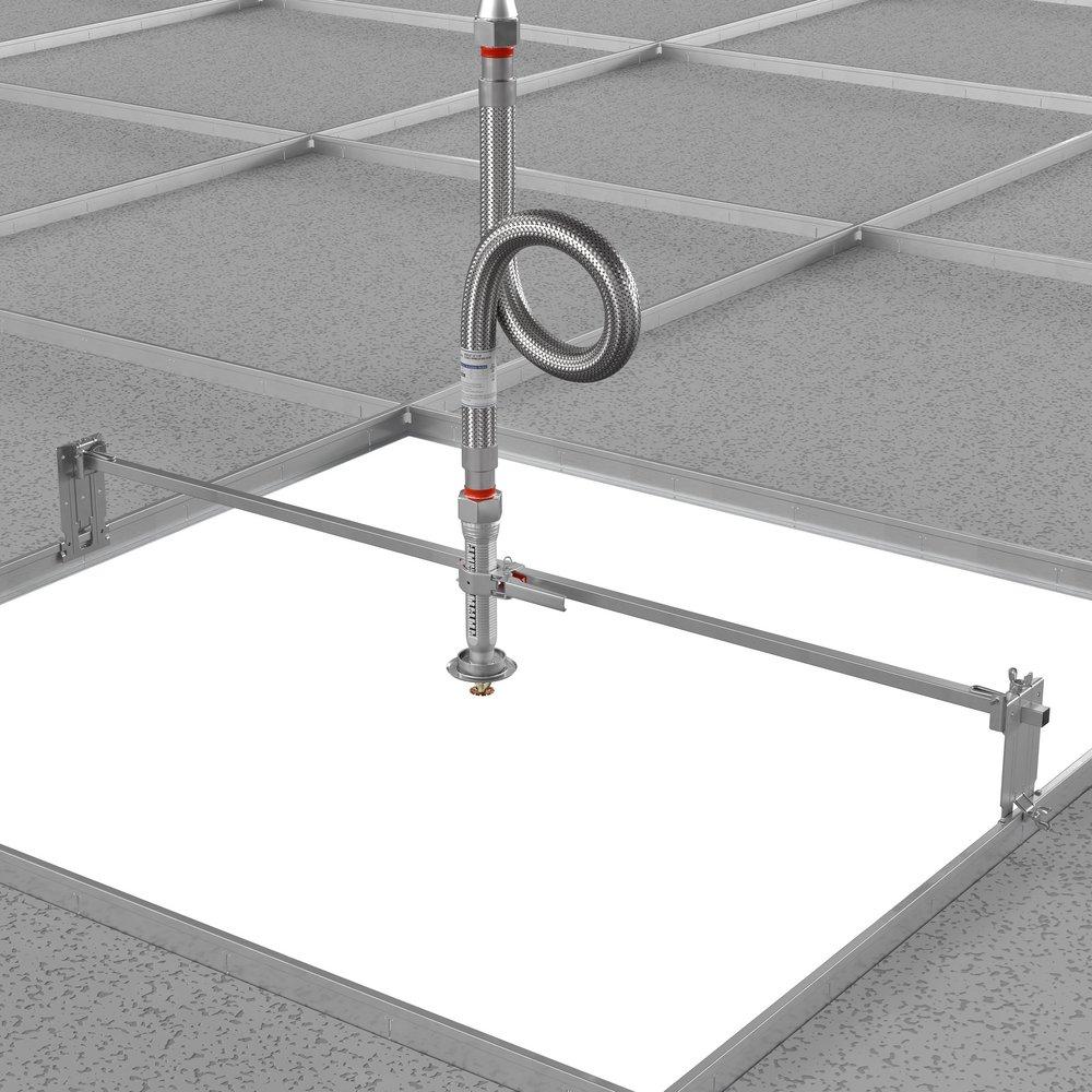 National Fire Products 1/2 in. SH Braided Flexible Sprinkler Drop 