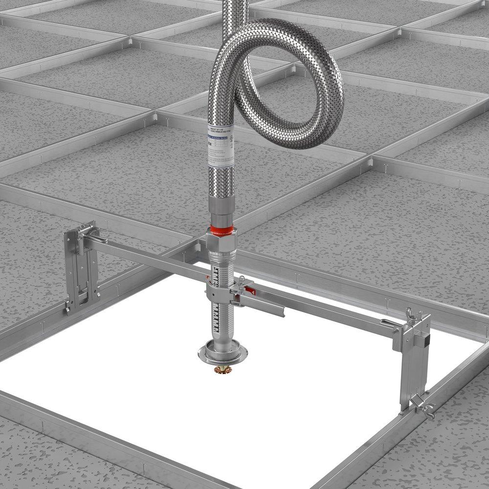 National Fire Products 1/2 in. SH Braided Flexible Sprinkler Drop 