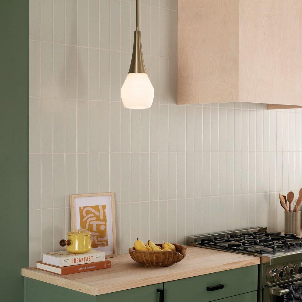 Kichler Lighting Black 75W 1-Light Medium E-26 Pendant Light 