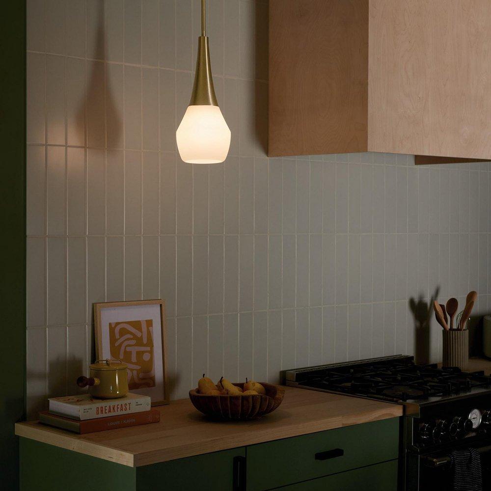 Kichler Lighting Black 75W 1-Light Medium E-26 Pendant Light 