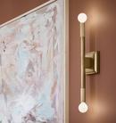 Kichler Lighting Champagne Bronze 60W 1-Light 17 in. Wall Sconce 