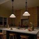 Kichler Lighting Champagne Bronze 100W 1-Light Medium E-26 Pendant Light 