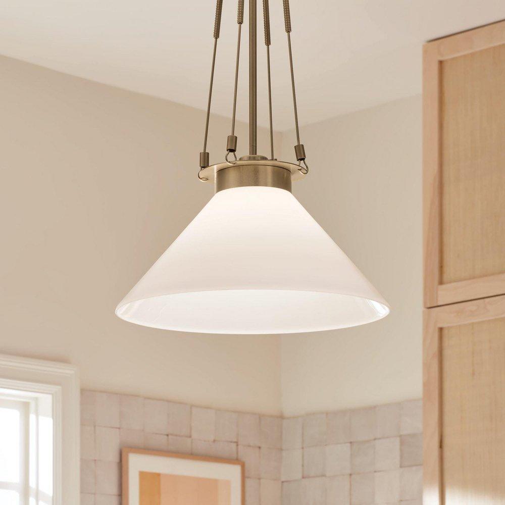 Kichler Lighting Champagne Bronze 100W 1-Light Medium E-26 Pendant Light 