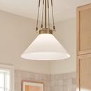 Kichler Lighting Champagne Bronze 100W 1-Light Medium E-26 Pendant Light 