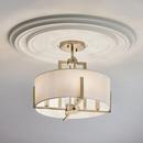 Kichler Lighting Black 25W 4-Light Candelabra E-12 Semi-Flush Mount Ceiling Fixture 