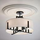Kichler Lighting Champagne Bronze 25W 8-Light Candelabra E-12 Semi-Flush Mount Ceiling Fixture 