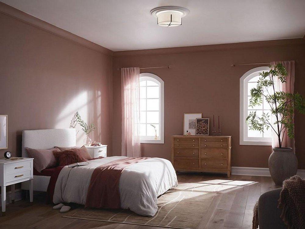 Kichler Lighting Classic Pewter 15-1/2 x 7-3/4 in. 60W 2-Light Flush Mount Ceiling Fixture 