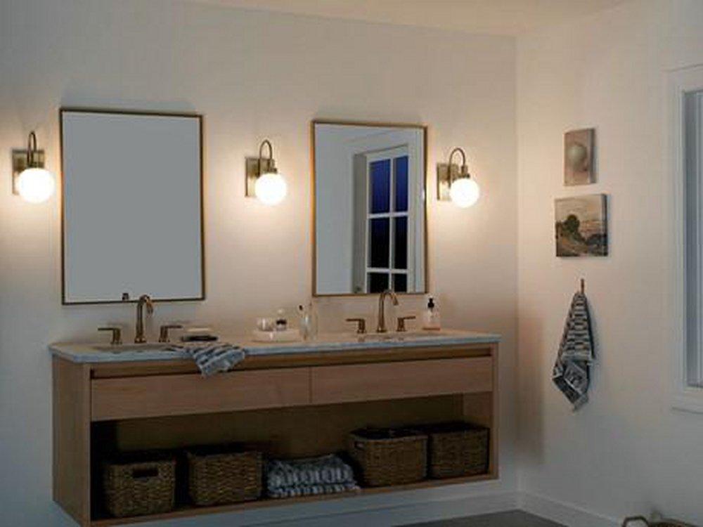 Kichler Lighting Champagne Bronze 60W 1-Light 11-1/2 in. Wall Sconce 