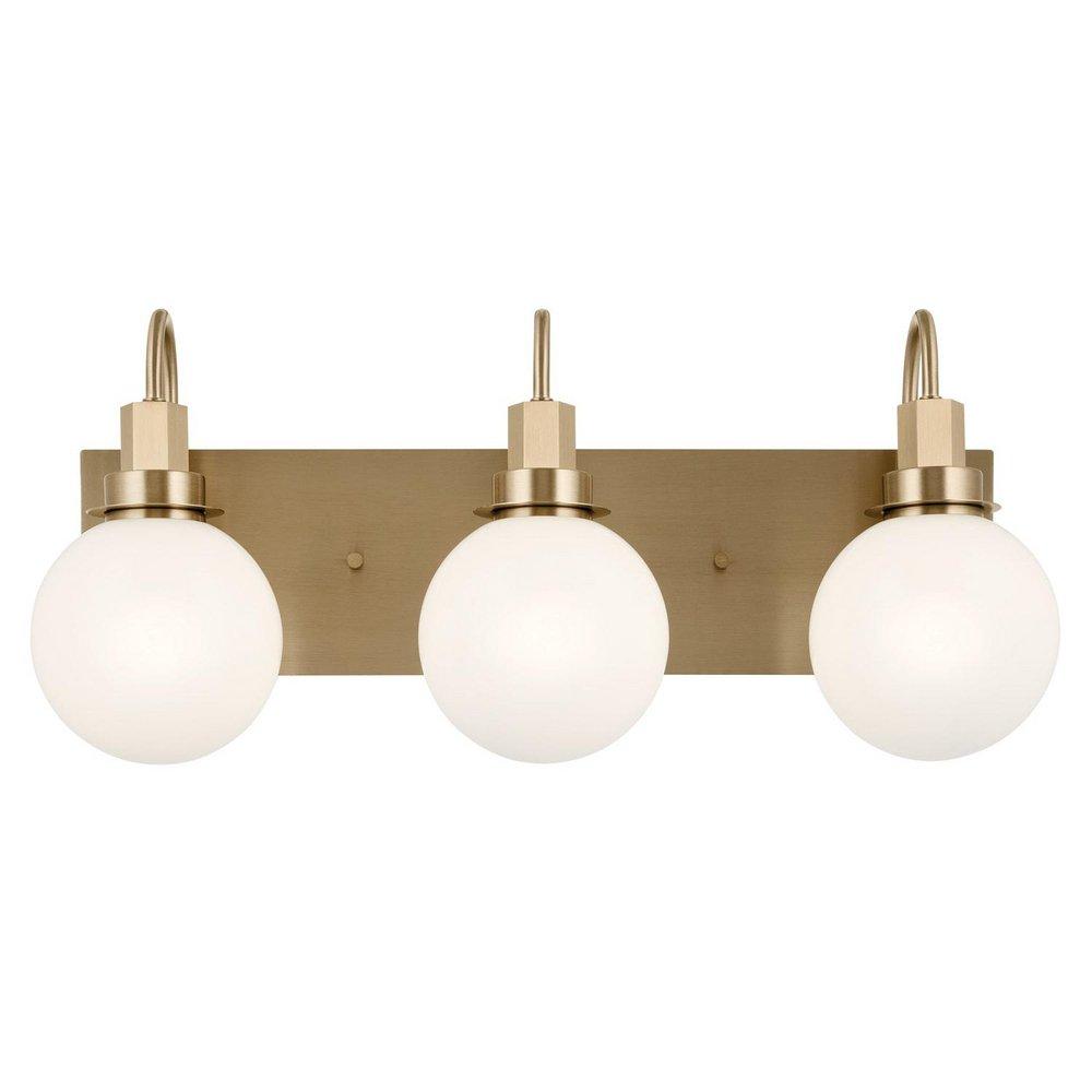 60W 3-Light Candelabra E-12 Vanity Fixture in Black 