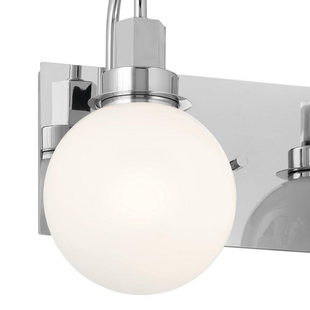 60W 3-Light Candelabra E-12 Vanity Fixture in Black 