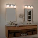 60W 3-Light Candelabra E-12 Vanity Fixture in Black 