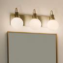 60W 3-Light Candelabra E-12 Vanity Fixture in Champagne Bronze 