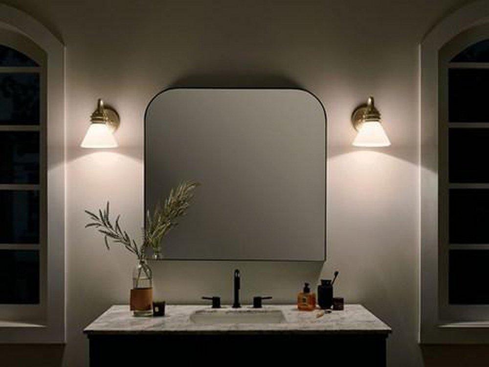 Kichler Lighting Champagne Bronze 60W 1-Light 9-1/2 in. Wall Sconce 