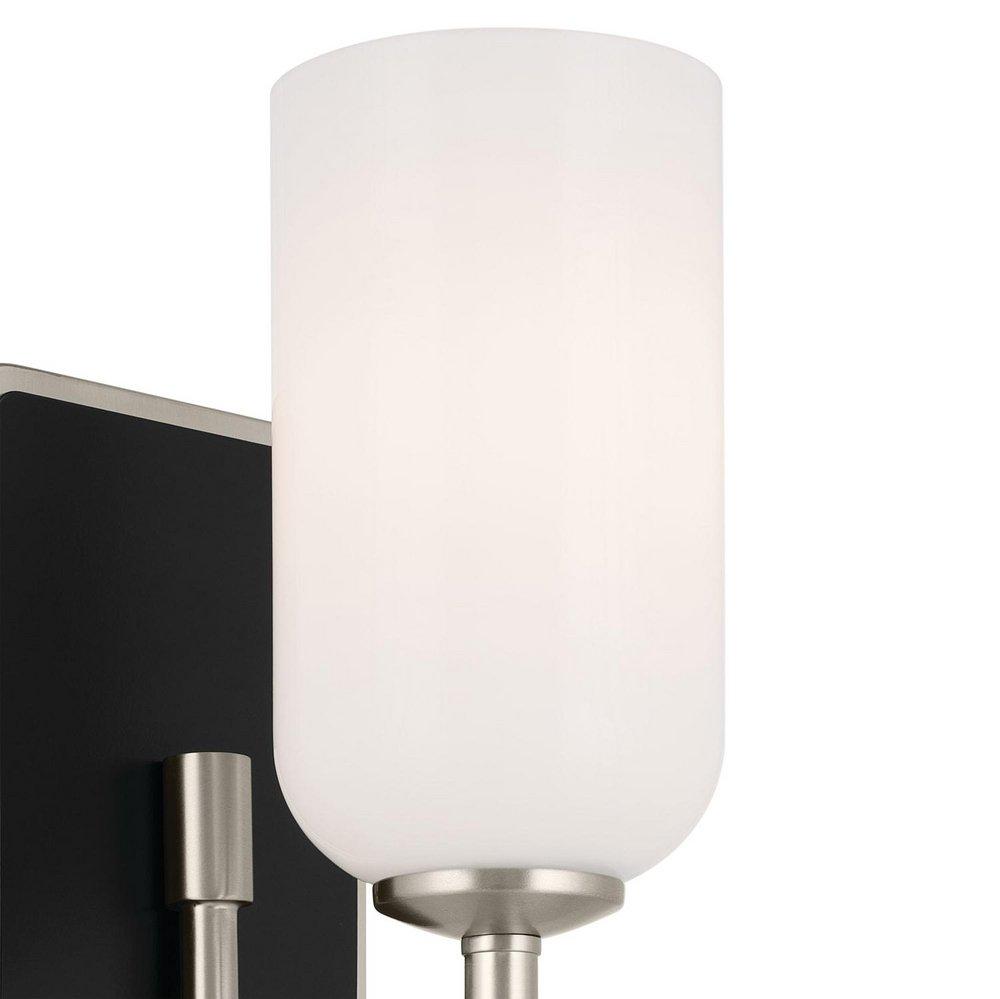 60W 1-Light 13-1/2 in. Wall Sconce in Champagne Bronze 