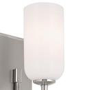 60W 1-Light 13-1/2 in. Wall Sconce in Champagne Bronze 