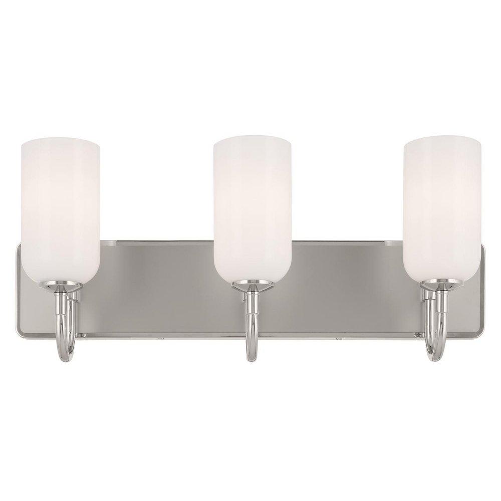60W 3-Light Candelabra E-12 Vanity Fixture in Champagne Bronze 