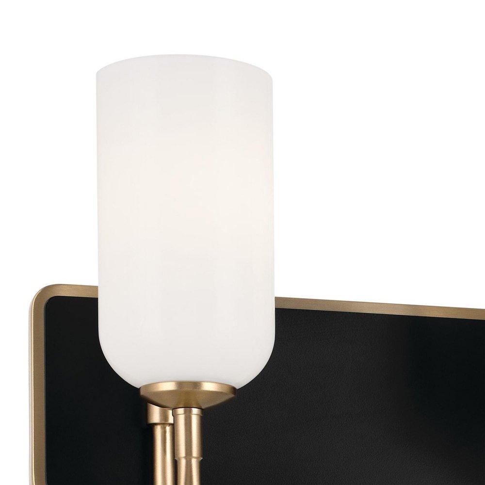 60W 3-Light Candelabra E-12 Vanity Fixture in Champagne Bronze 