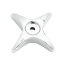 4-ARM CROSS-ARM KITCHEN/LAB HANDLE W/ ANTI-MICROBIAL COATING BLANK NEW-STYLE INDEX & SCREW NOT INCLUDED