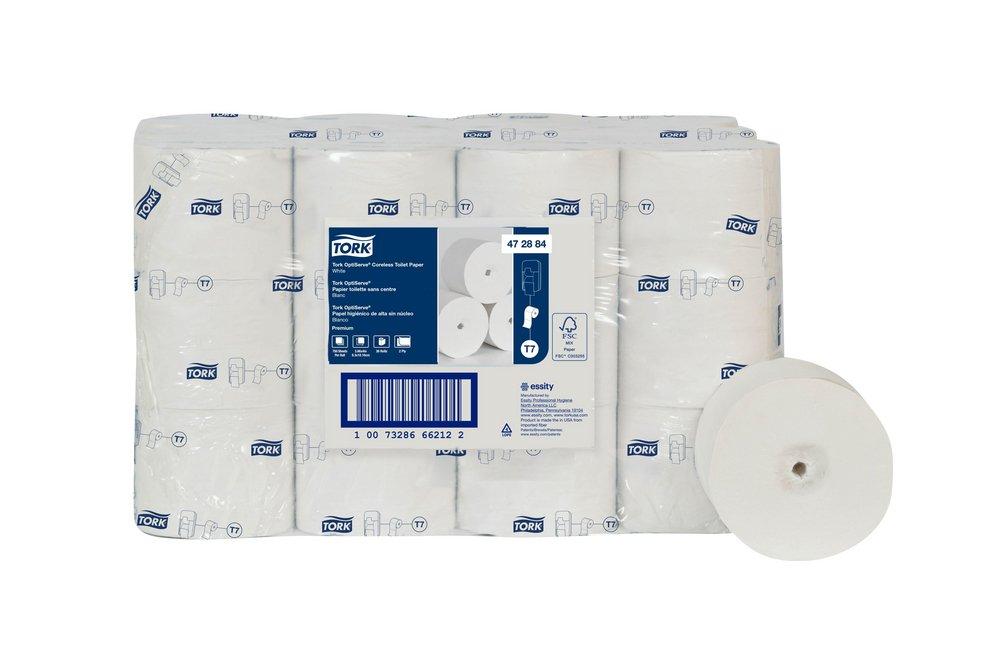 Tork Premium Coreless High Capacity 2-Ply Toilet Paper 