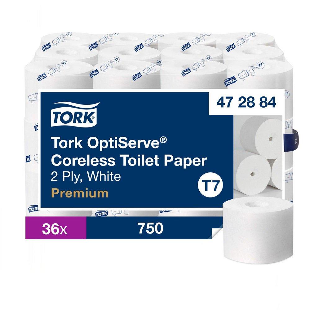 Tork Premium Coreless High Capacity 2-Ply Toilet Paper 