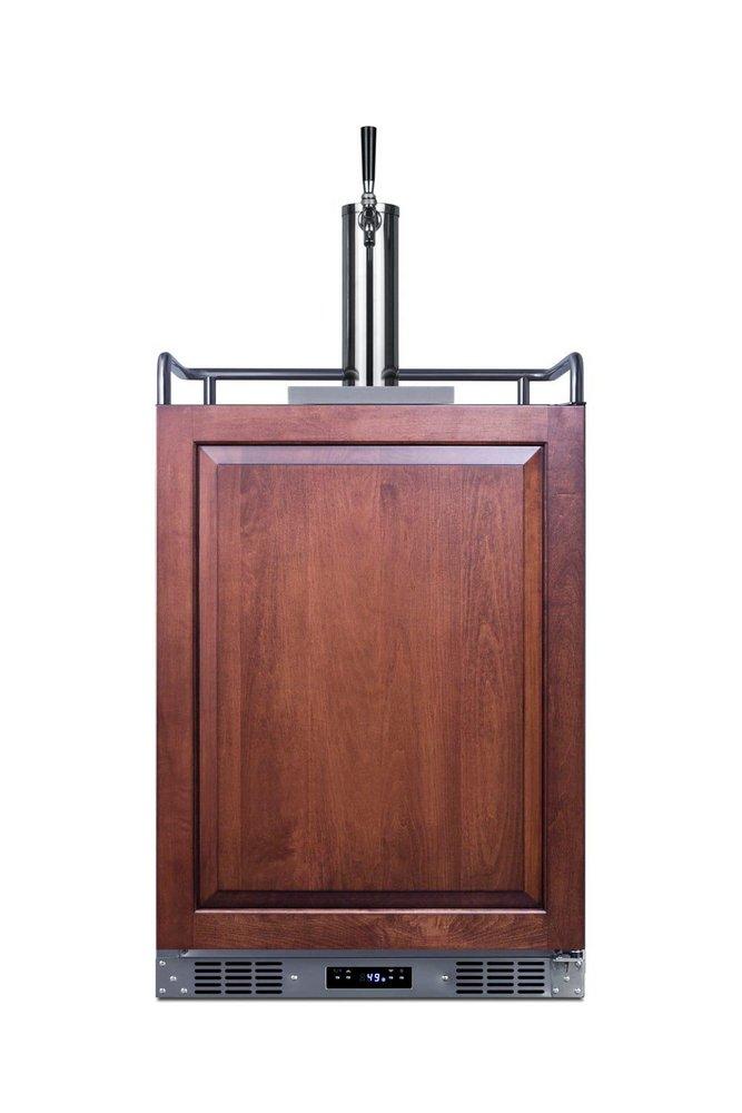 24 WIDE BUILT-IN KEGERATOR PANEL NOT INCLUDED 