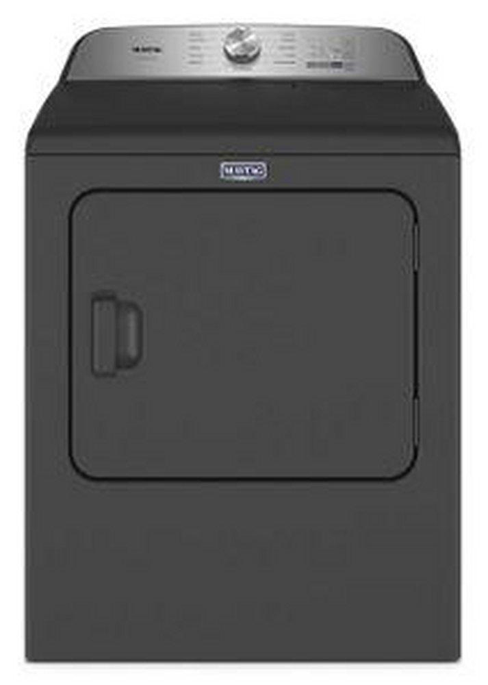 Maytag Volcano Black 29 x 28-3/8 in. 240V 7.0 cu. ft. Electric Top Load Dryer 