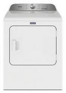 Maytag White 29 x 28-3/8 in. 240V 7.0 cu. ft. Electric Top Load Dryer 