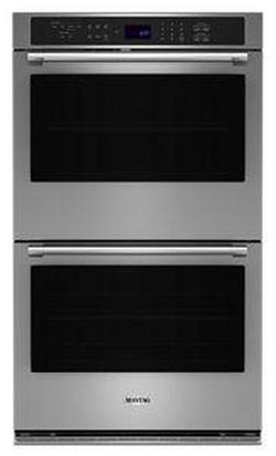 29-3/4 x 26-5/8 in. 40A 10.0 cu. ft. Drop Down Built-in and Wall Mount Double Oven in Fingerprint Resistant Stainless Steel