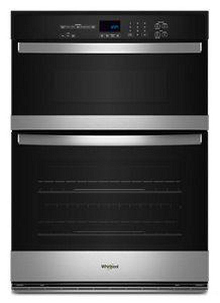 WHIRLPOOL 6.4 TOTAL CU. FT. COMBO SELF-CLEANING WALL OVEN 
