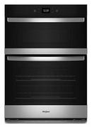 Whirlpool Stainless Steel 29-3/4 x 26-11/25 in. 6.4 cu. ft. 20A Drop Down Combo Oven 
