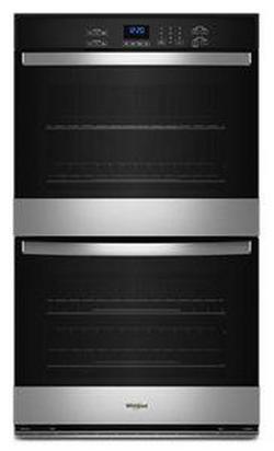 29-3/4 x 26-7/16 in. 40A 10.0 cu. ft. Built-in and Wall Mount Double Oven in Stainless Steel