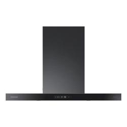 35-3/8 in. Wall Mount Range Hood in Deep Charcoal/Black Stainless Steel