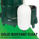 Zoeller Pump Co 1/2 HP 115V Cast Iron Submersible Sump Pump (M98) 