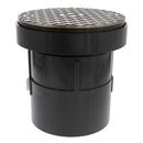 4 in. LevelBest&reg; Plastic Complete Pipe Fit Cleanout System in Nickel Bronze Cleanout
