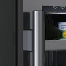 15 in. Undercounter Stainless Steel Beverage Cooler in Black 