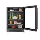 23-13/16 in. Undercounter Wine Cooler in Black Stainles Steel 